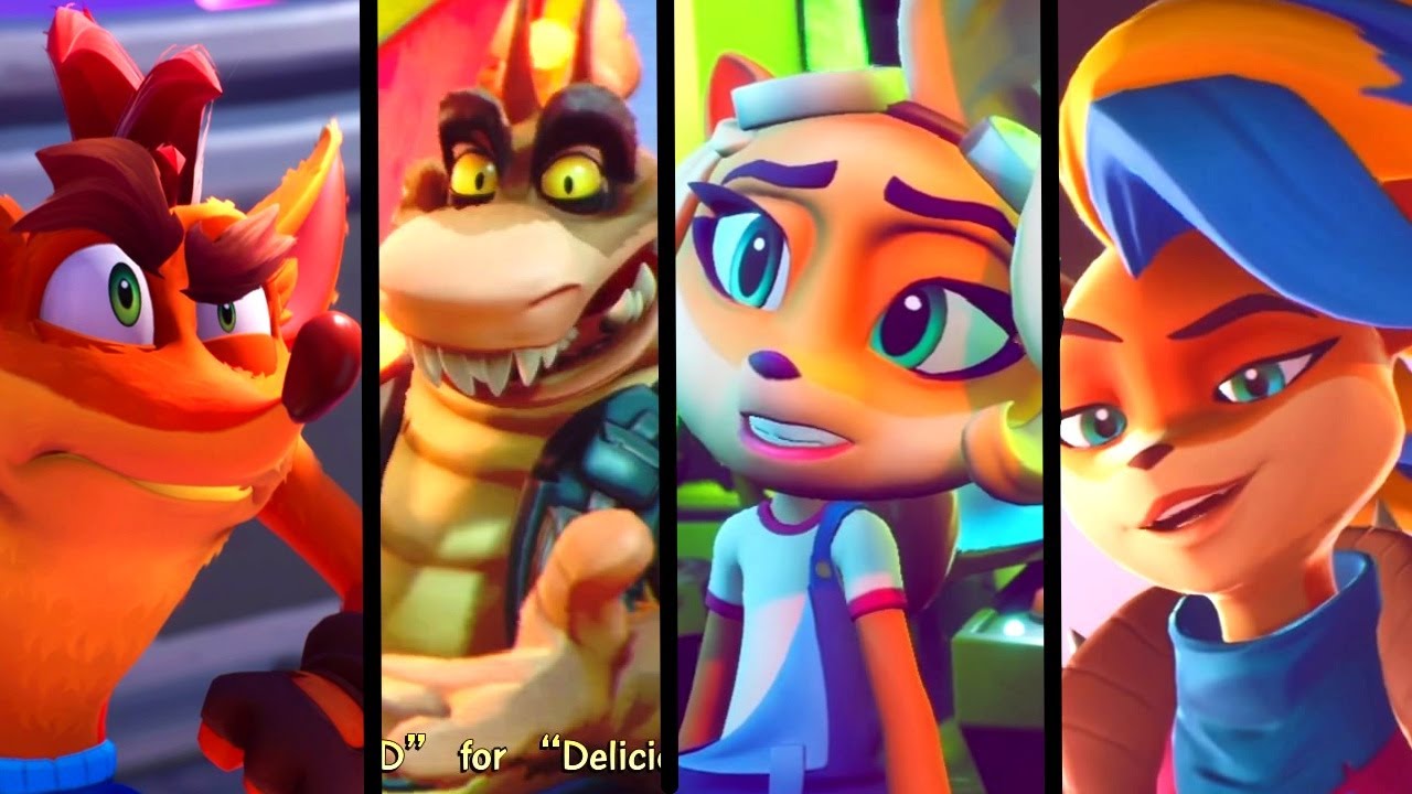 All Characters Victory Dances Animations - Crash Bandicoot 4: It's About Time