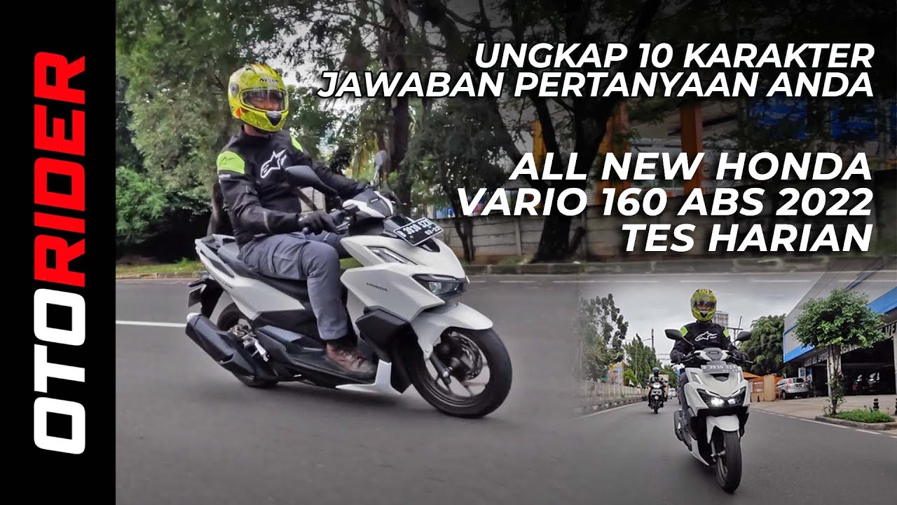 Tonton Dulu Sebelum Beli! All New Honda Vario 160 ABS 2022 - Tes Harian | OtoRider
