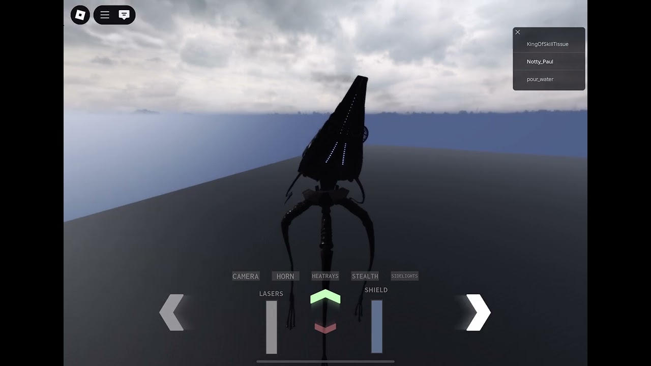 Roblox tripod mobile testing in war of the worlds New Jersey test game