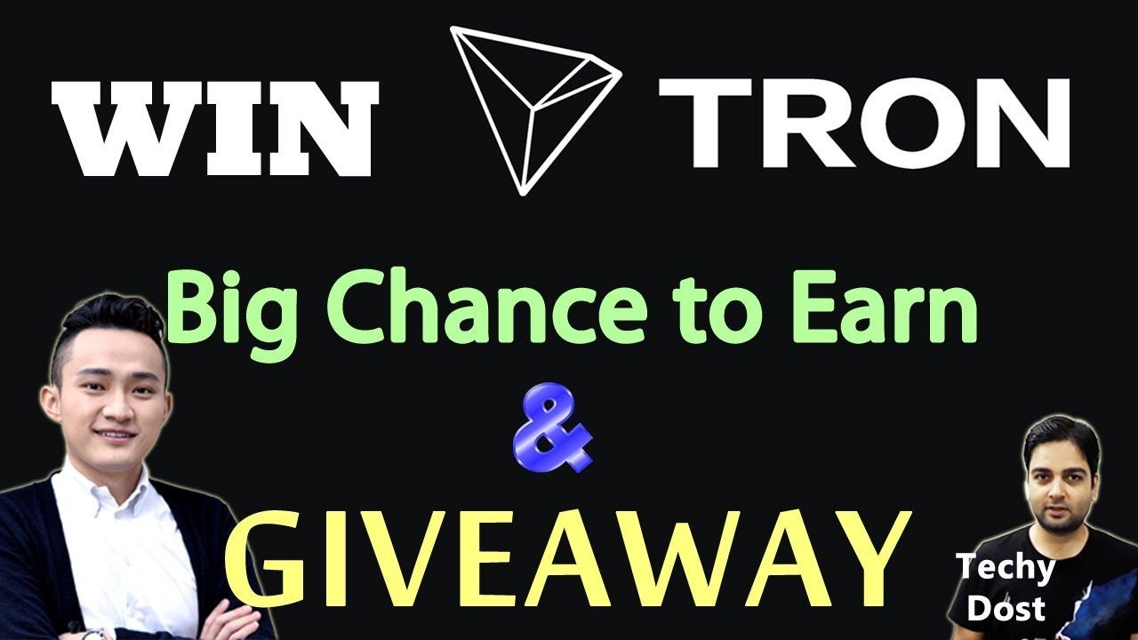 Big Chance to Win Tron & GIVEAWAY - How to create a Tron Wallet - Get Tron for FREE