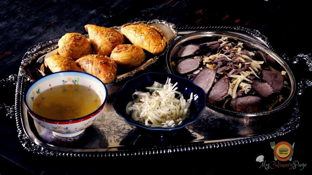 Traditional Uzbek Somsa & Norin Recipe | Традиционные Узбекские Самсы и Нарын
