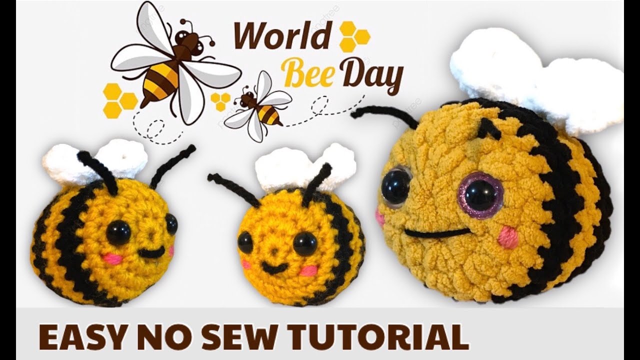 CROCHET BEE EASY NO SEW BEGINNER PATTERN CROCHET A LONG