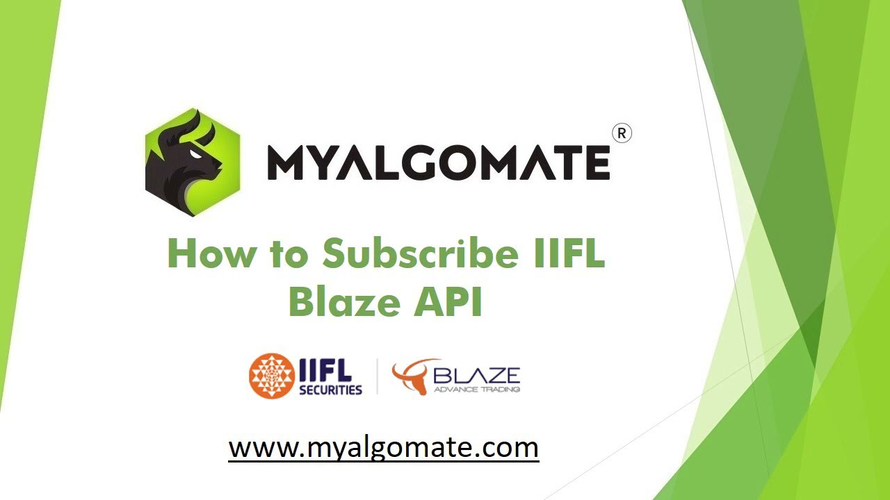 How to Generate IIFL Blaze API