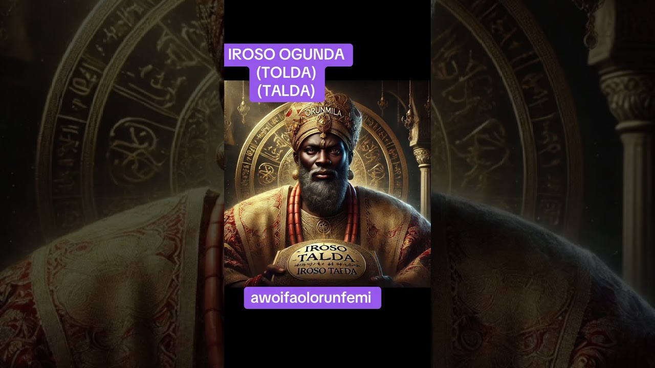 IROSO TOLDA                                 #ifa #religion #awoifaolorunfemi