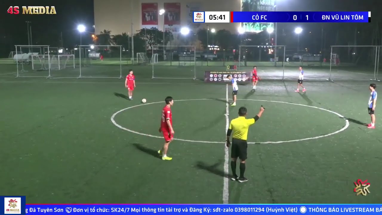 LIVESTREAM BÁN KẾT 2 ⚽ ĐN VŨ LIN TÔM vs CỎ FC