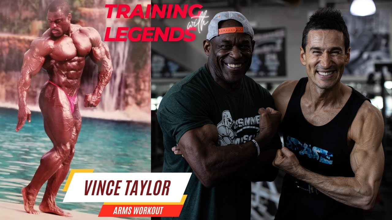 Training with Legends || VINCE TAYLOR || Arms