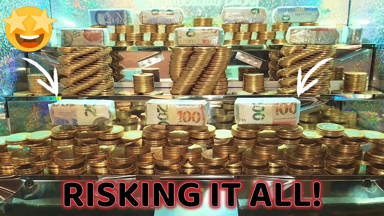MULTICONFIGURACIÓN DESPLOMÁNDOSE!!! MAQUINA TRAGAMONEDAS DE $10 
