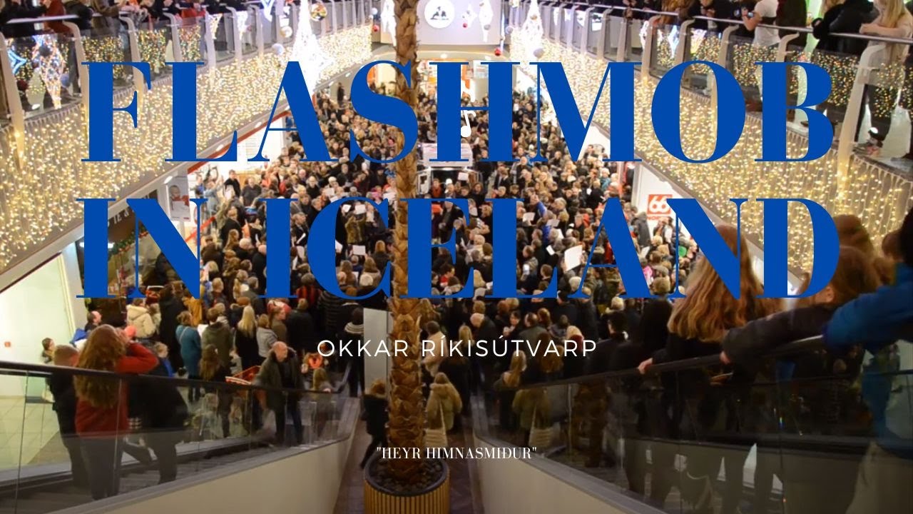 Flashmob in Iceland - Okkar Ríkisútvarp