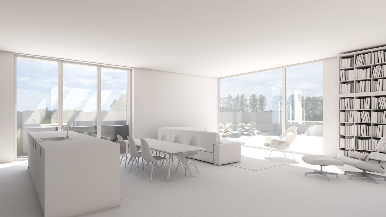 Vray for Rhino Tutorial _ Perfect Daylit Interior