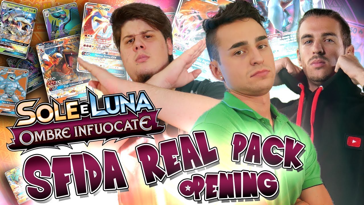 GLI STARTER SI SFIDANO! Real Pack Opening Pokémon Ombre Infuocate w/ federic95ita e Dlarzz