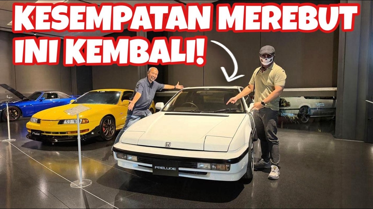 MEREBUT HONDA PRELUDE INI DARI FITRA ERI