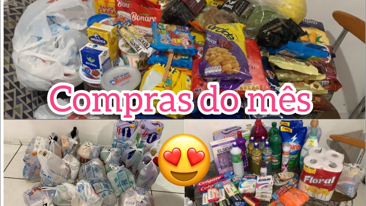 COMPRAS DO MÊS DE JULHO EM UM NOVO ATACADISTA. Mix Mateus🥰❤️
