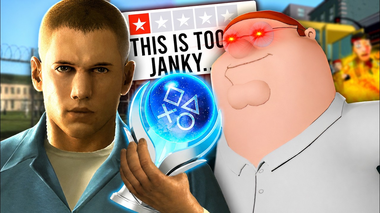 I Platinum'd AWFUL PS3 TV Show Games So You Don't Have to...