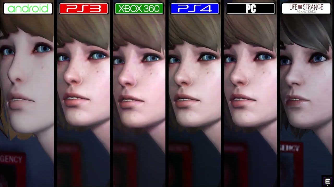 Life is Strange [ Android vs Ps3 vs Xbox 360 vs Ps4 vs PC vs Remastered ] Graphics Comparison
