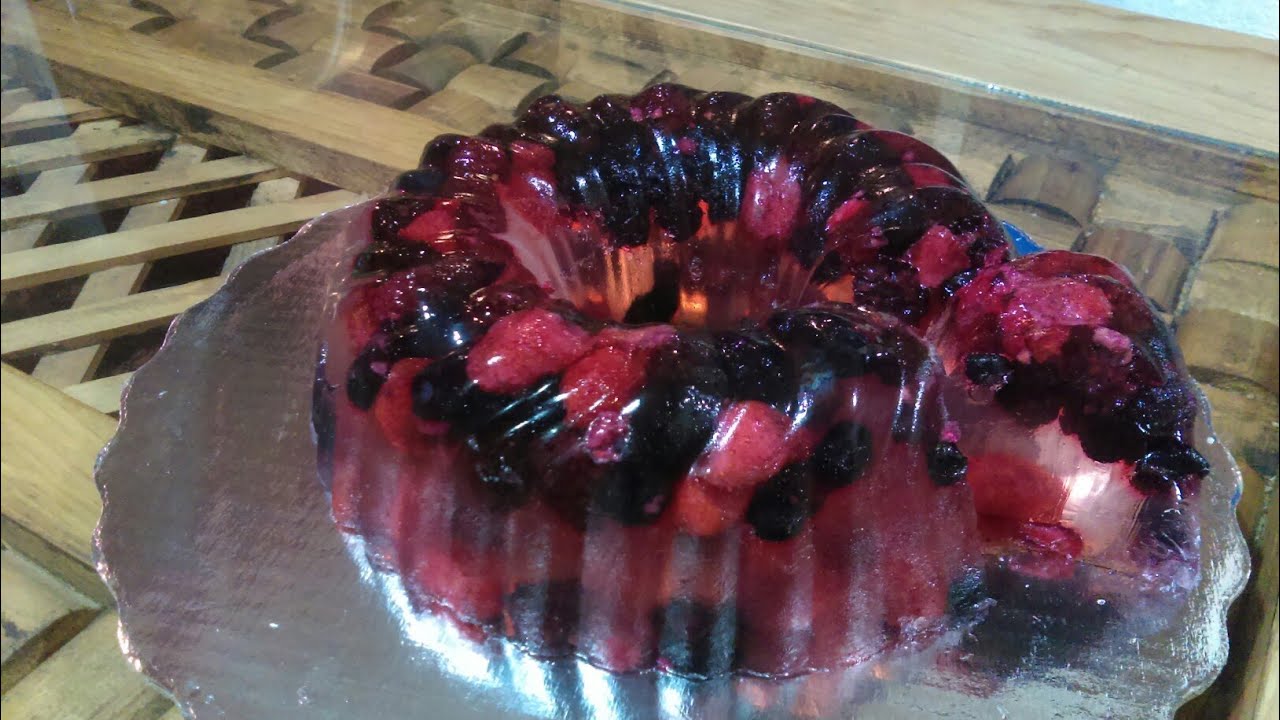 GELATINA DE FRUTOS ROJOS