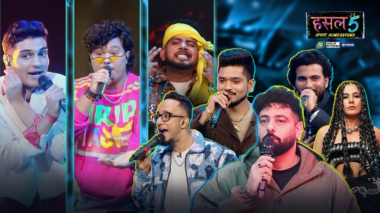 Hustle 5 Season Promo | Badshah, Agsy, EPR, MC Square & Paradox