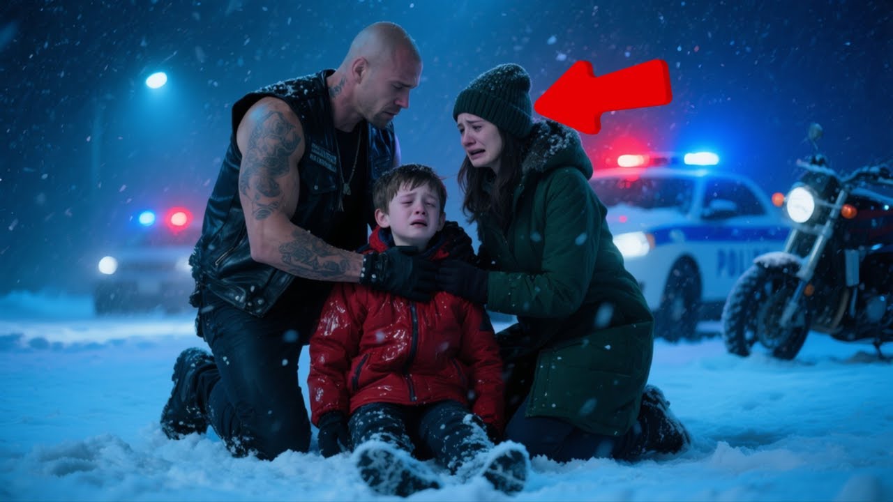 “No One Helped—So I Did!” Homeless Girl Saved a Biker’s Son, 97 Hells Angels Reacted Fast