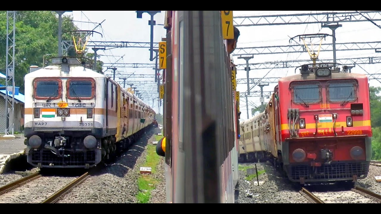 DAUND to JALGAON : Train Journey | Bengaluru to Indore (Part 2) July 2021