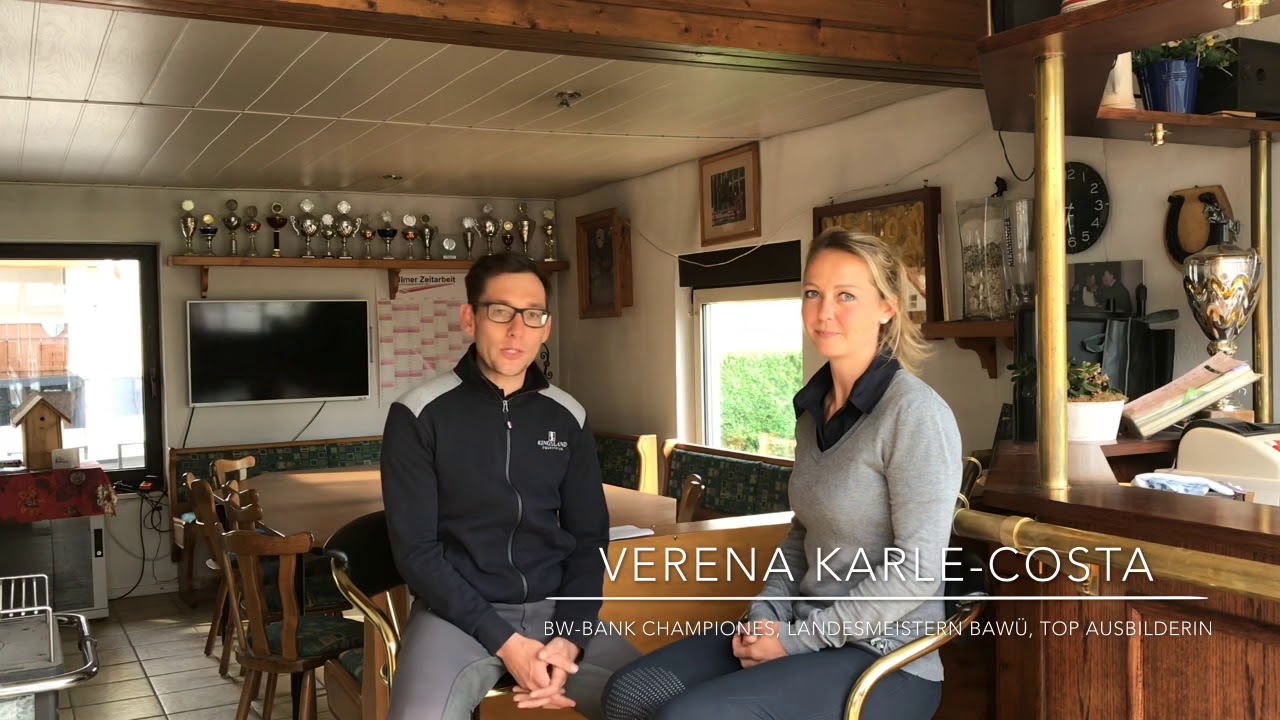 Darmaufbau - im Interview mit Hallenchampiones Verena Karle Costa