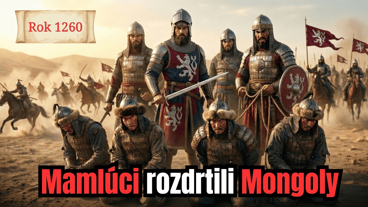 Jak 20 000 mamlúků zničilo 100 000 Mongolů a zachránilo islám? | Bitva u Ajn Džálútu 1260