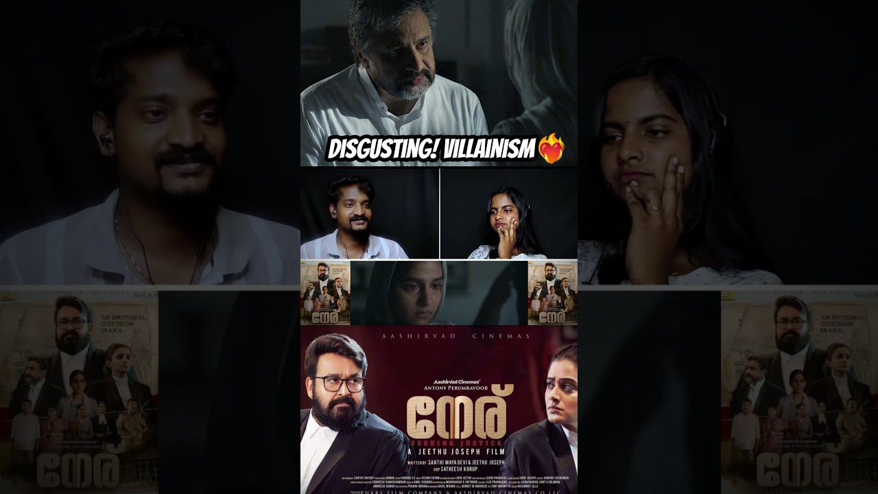 Neru Reaction Part 3 | Final Verdict Scene Gave Us Chills! | Mohanlal’s Powerhouse Ending