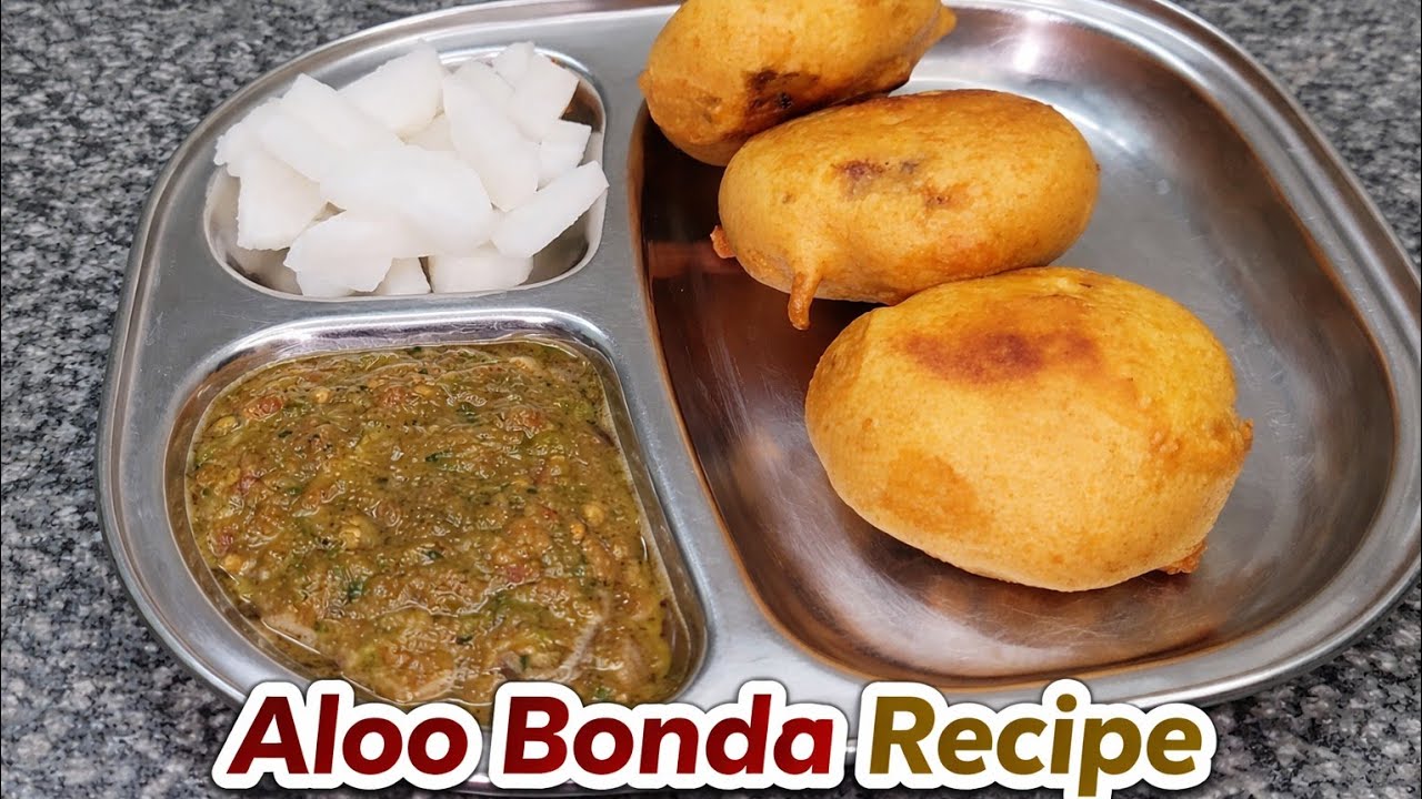 Aalu Banda Recipe | South Indian Style Potato Bonda | Crispy Aloo Banda | Cooking with Nandini 93