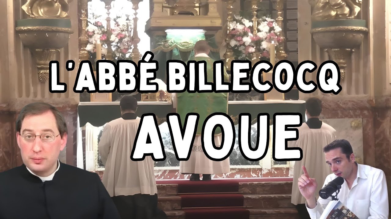🎙A. Abauzit | Abbé Billecocq avoue : La FSSPX applique la discipline sacrilège issue de Vatican Il