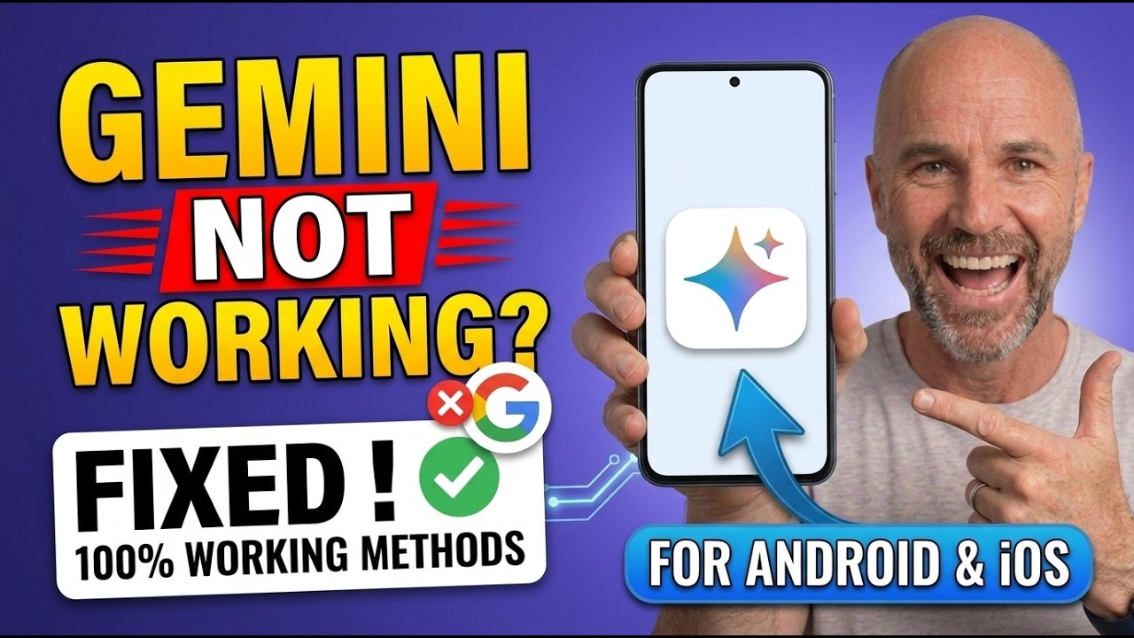 How to Fix Google Gemini App Not Working