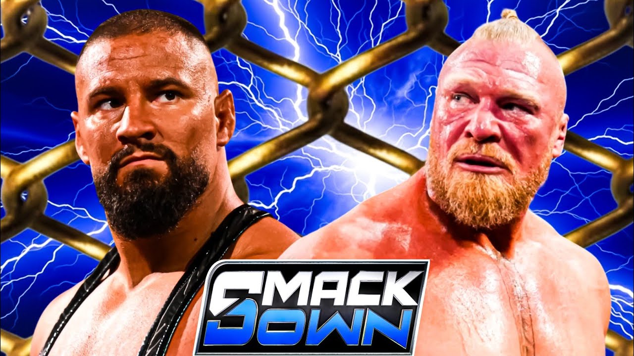 Brock Lesnar kontra Bron Breakker w Steel Cage Match WWE Smackdown