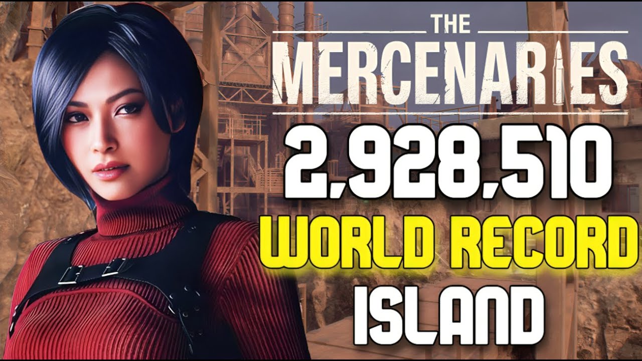 Resident Evil 4 Remake Mercenaries | 2,928,510 Ada (Island) S++