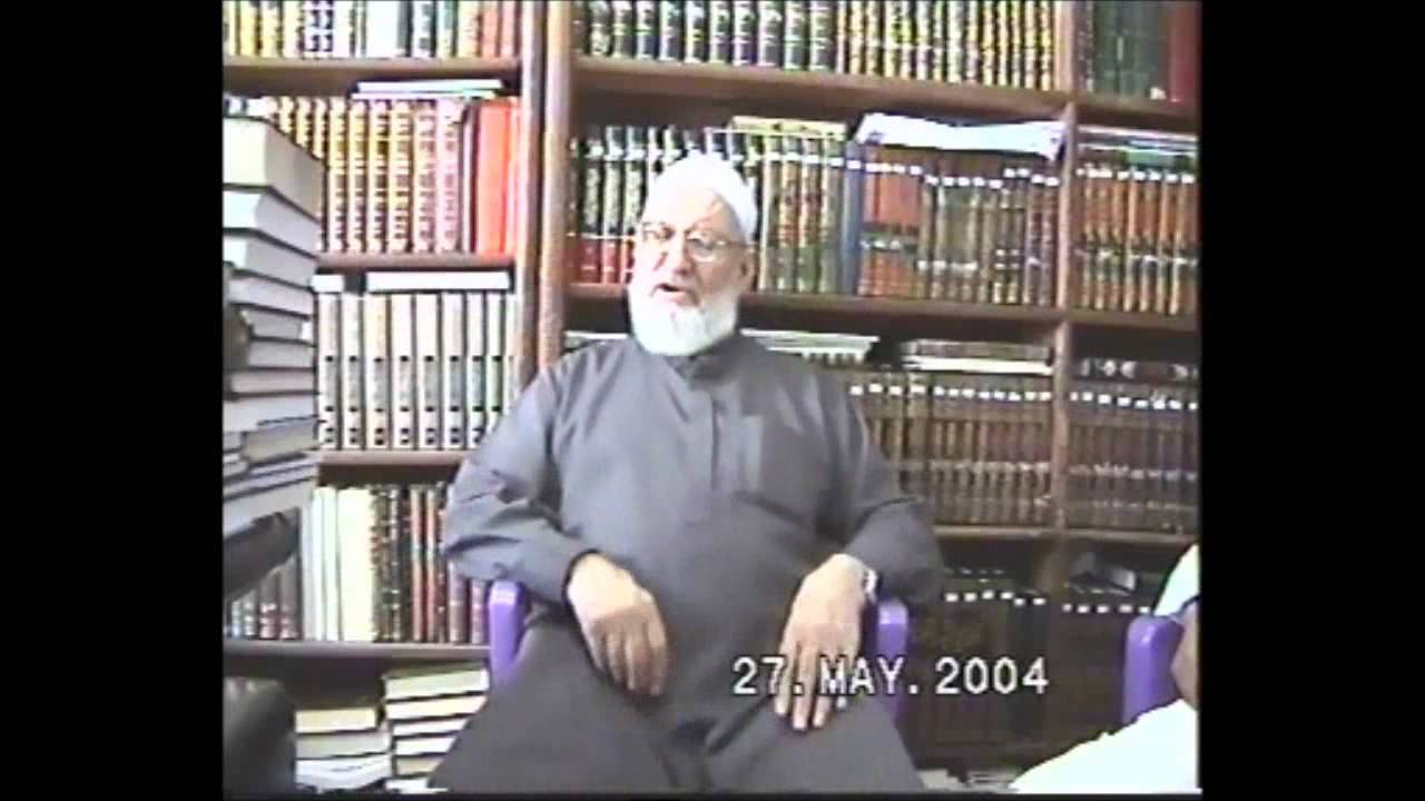 2 اللقاء مع الشيخ عبد القادر الأرنؤوط رحمه الله في مكتبته