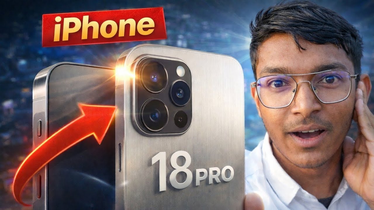🍎 iPhone 18 Pro First Details! Design, Camera & AI Features | Hindi