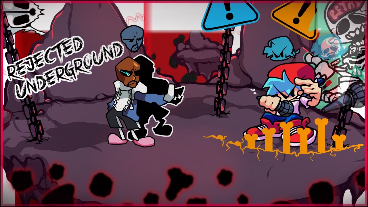 [Fanchart] Rejected - underground -- REJECTED [REMIX] - Wii Funkin': Wiik R [UST]
