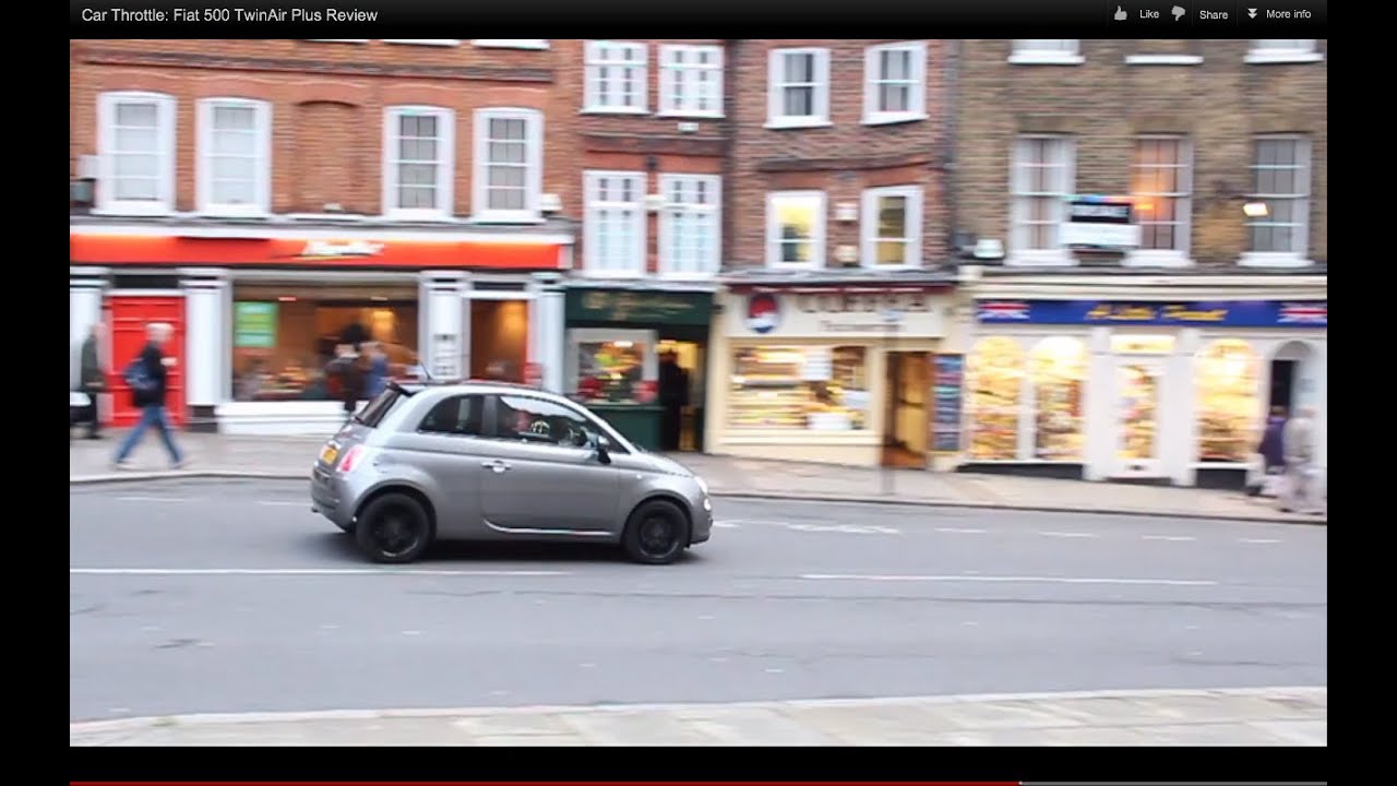 Car Throttle: Fiat 500 TwinAir Plus Review