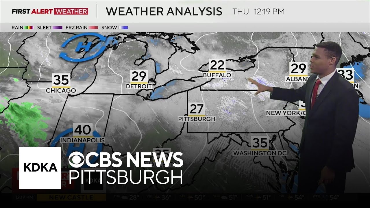 KDKA-TV Afternoon Forecast (2/12)