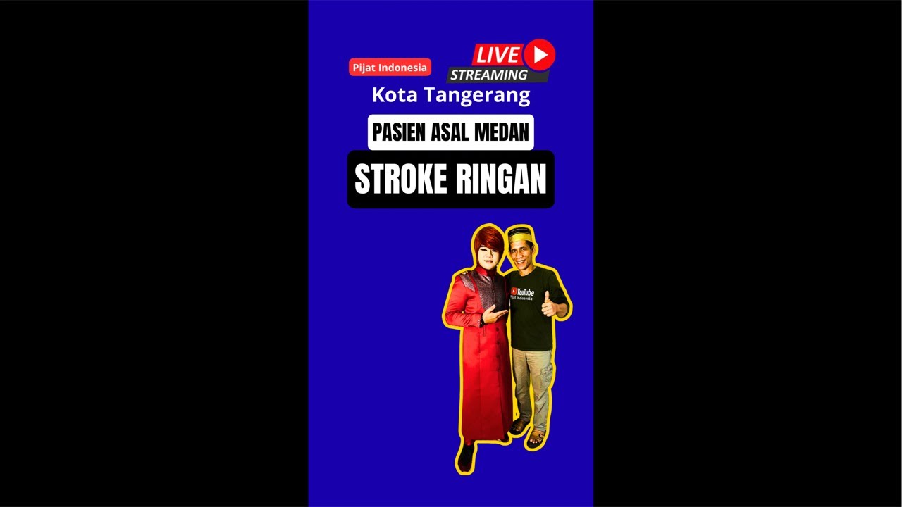 Pijat Indonesia sedang live sekarang! Pasien stroke