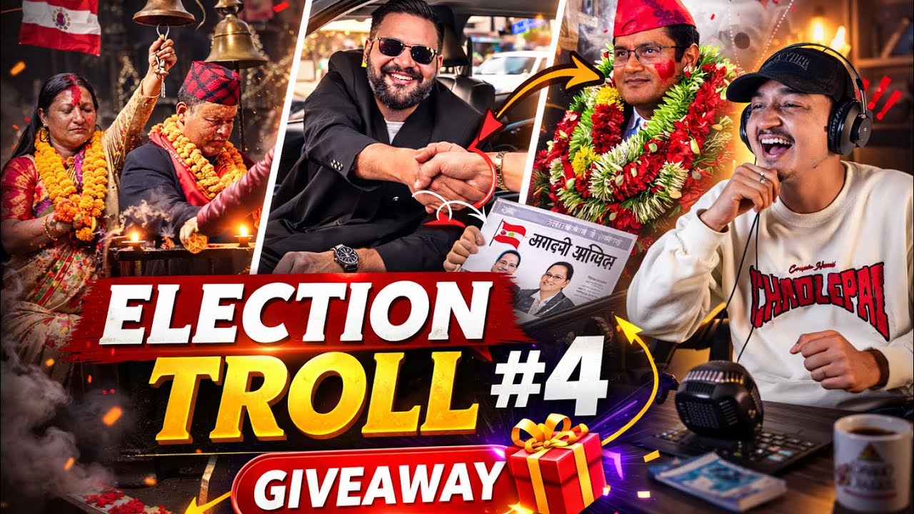Vote K Ma? 🗳️ Nepali Election Troll Memes EP:4 Reaction | Rabi-Balen Alliance? ft. Parbat Basnet