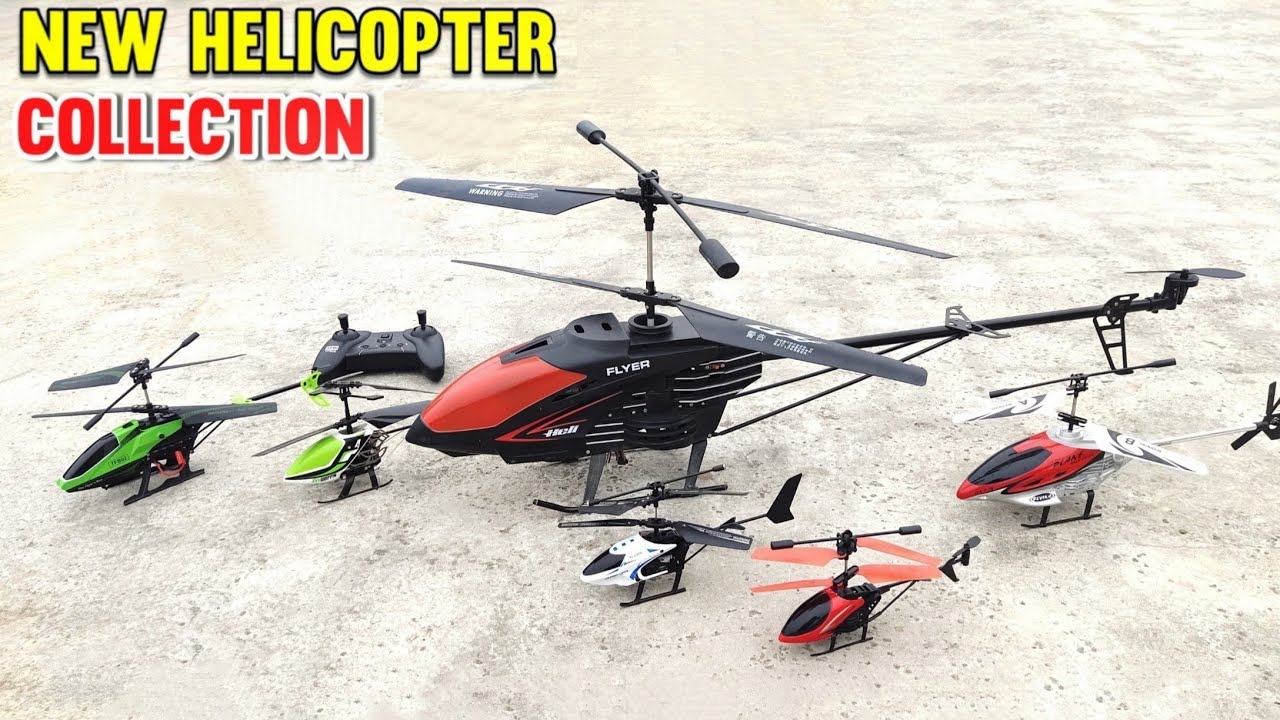 My Latest Rc Helicopters Collection With Flying Testing || Helping Hand By GS