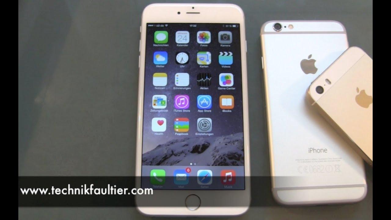 iPhone 6 Plus einrichten und erster Eindruck