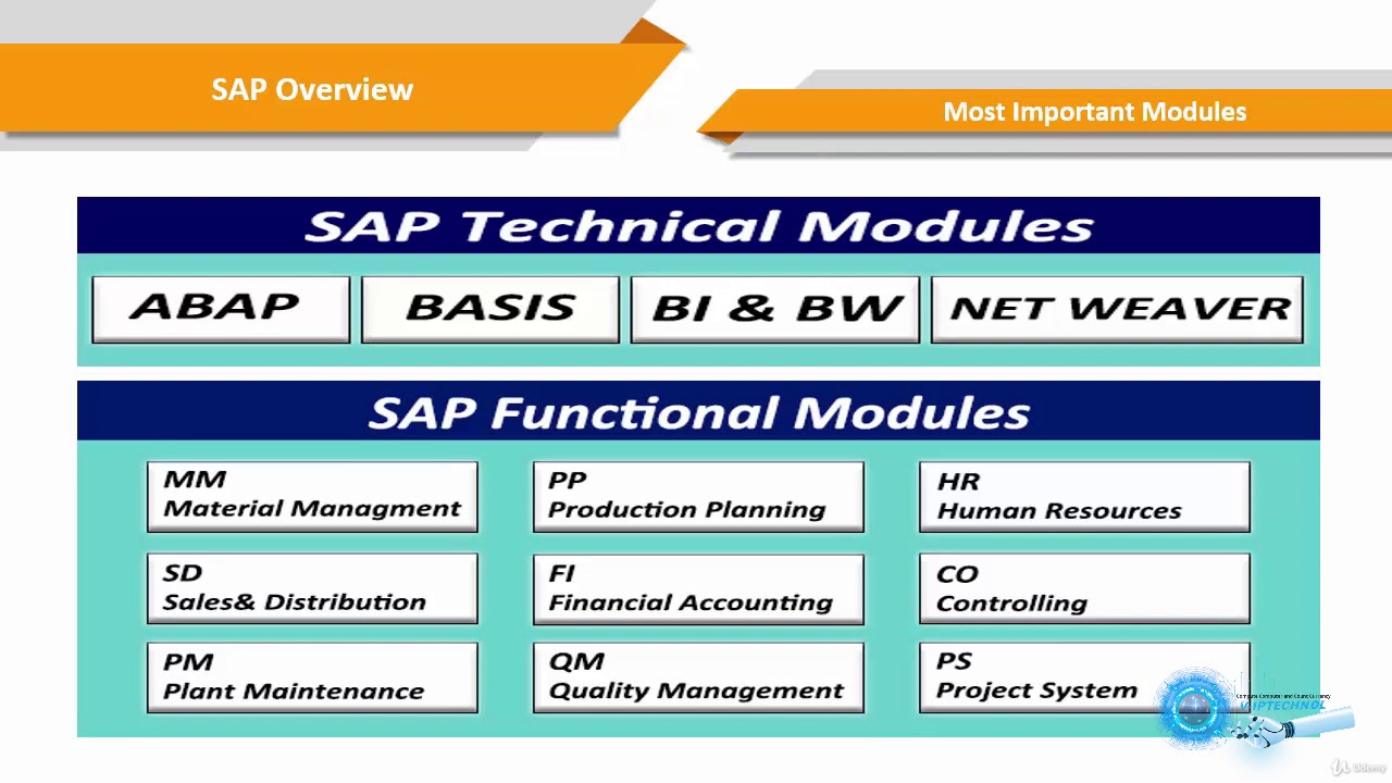 SAP ERP Functional & Technical Modules
