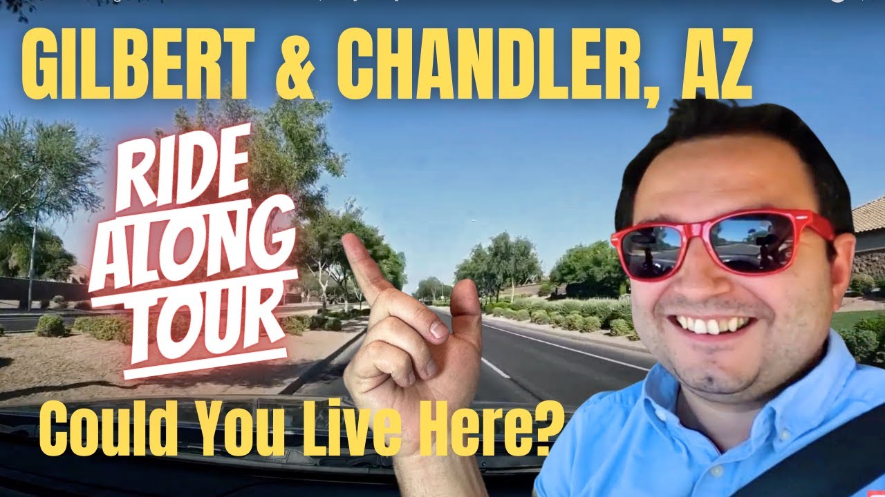 Ultimate Driving Tour of Gilbert & Chandler, AZ [2023] - Discover What Life's Like Here!