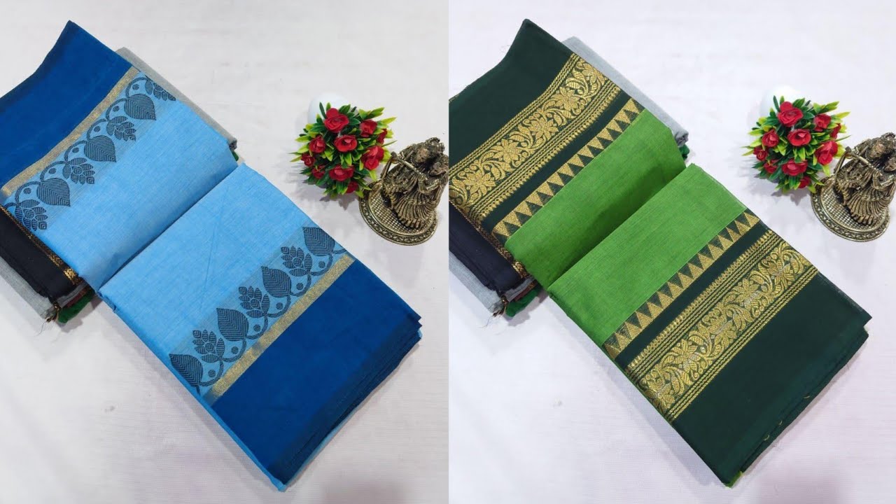 New arrivals of chettinad cotton sarees😊 Whatsapp: 9486877976 #trending #cottonsarees 