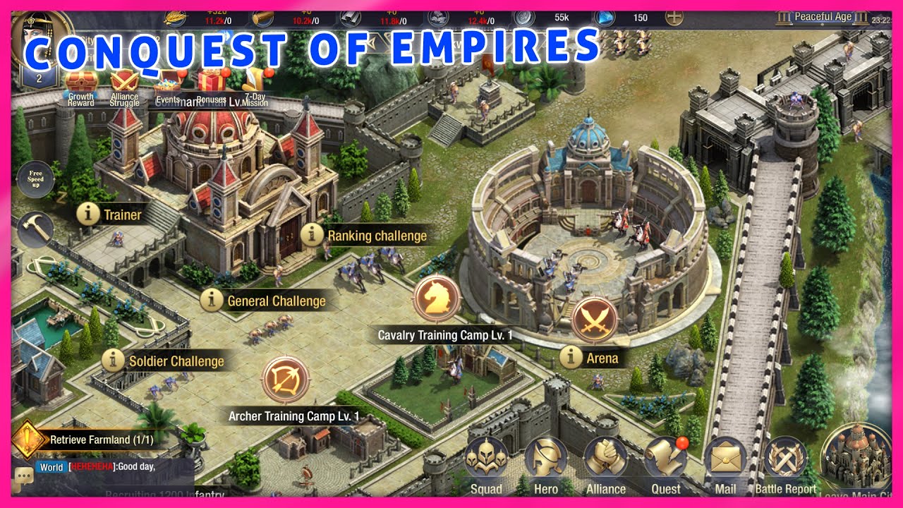 Conquest of Empires Gameplay