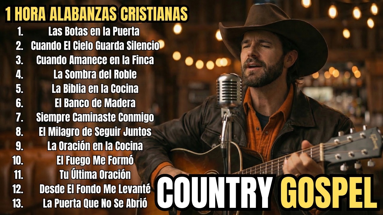 1 HORA de Música Cristiana Country Gospel | Alabanzas para Momentos Difíciles y Descansar en Dios