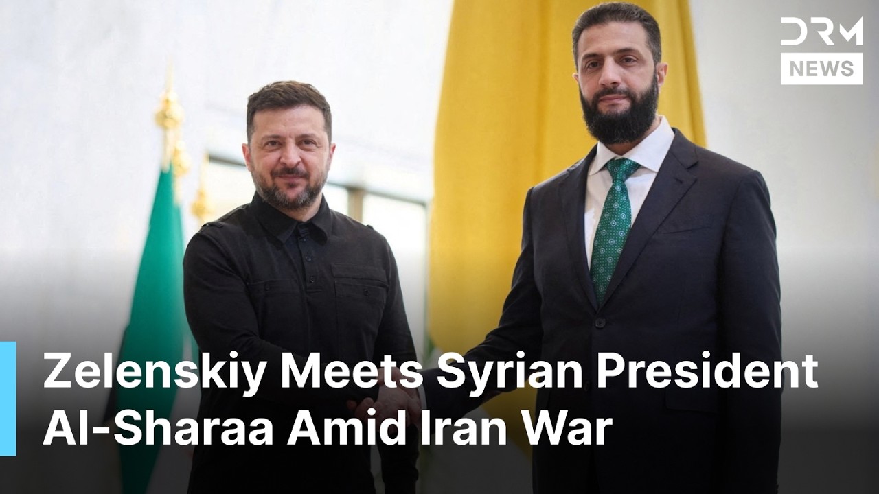 BREAKING NEWS: Zelenskiy Meets Syrian President Al-Sharaa to Strengthen Security Cooperation | AC1N