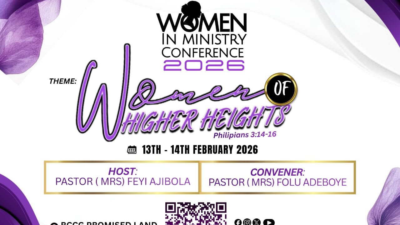 WOMEN IN MINISTRY CONFERENCE 2024 || Saturday 14th February, 2026