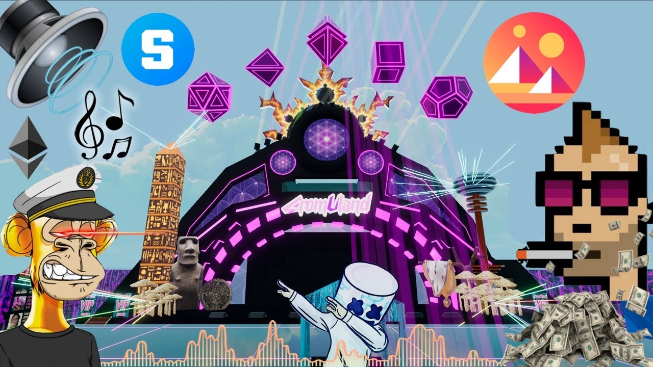 Metaverse Music Venue in Decentraland: Live Music in VR featuring audio NFTs!