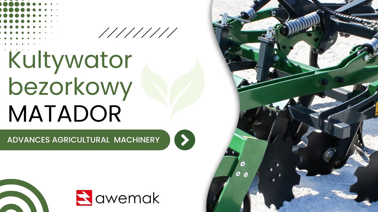 Kultywator bezrokowy MATADOR | AWEMAK
