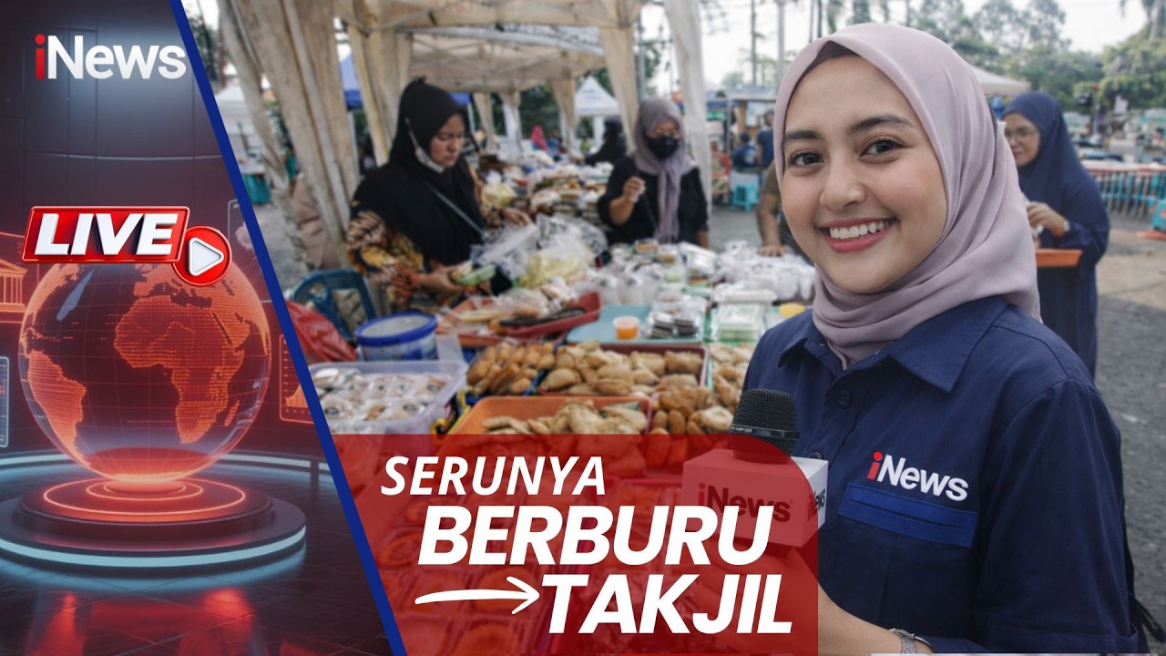 🔴[LIVE] BERBURU TAKJIL SAMBIL MENUNGGU WAKTU BERBUKA PUASA (07/03)