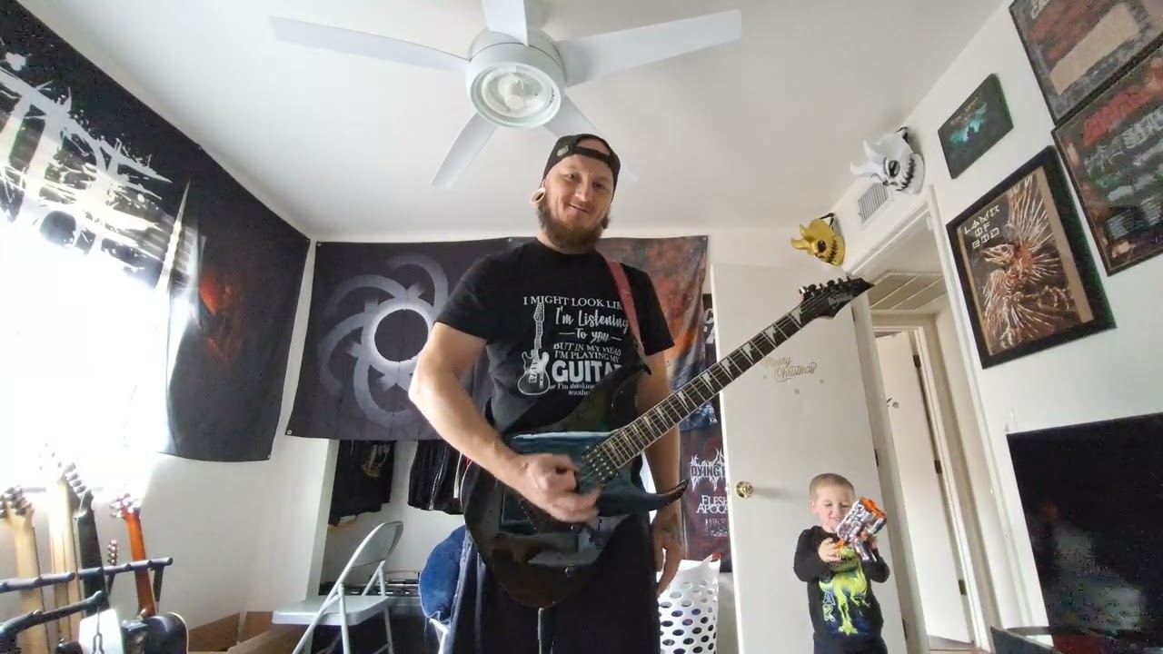 Fateful Misery- Crimson Skies (Guitar Playthrough)